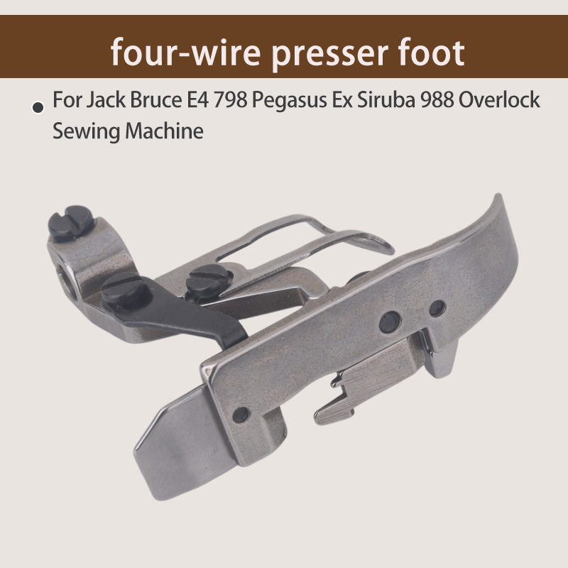 1PCS Four-Thread Presser Foot  - đánh giá và giá Textile Sewing Machine