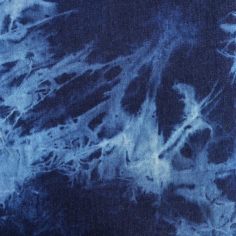 50X170CM Washed Tie-Dyed Denim - đánh giá và giá Sewing Batik Fabric