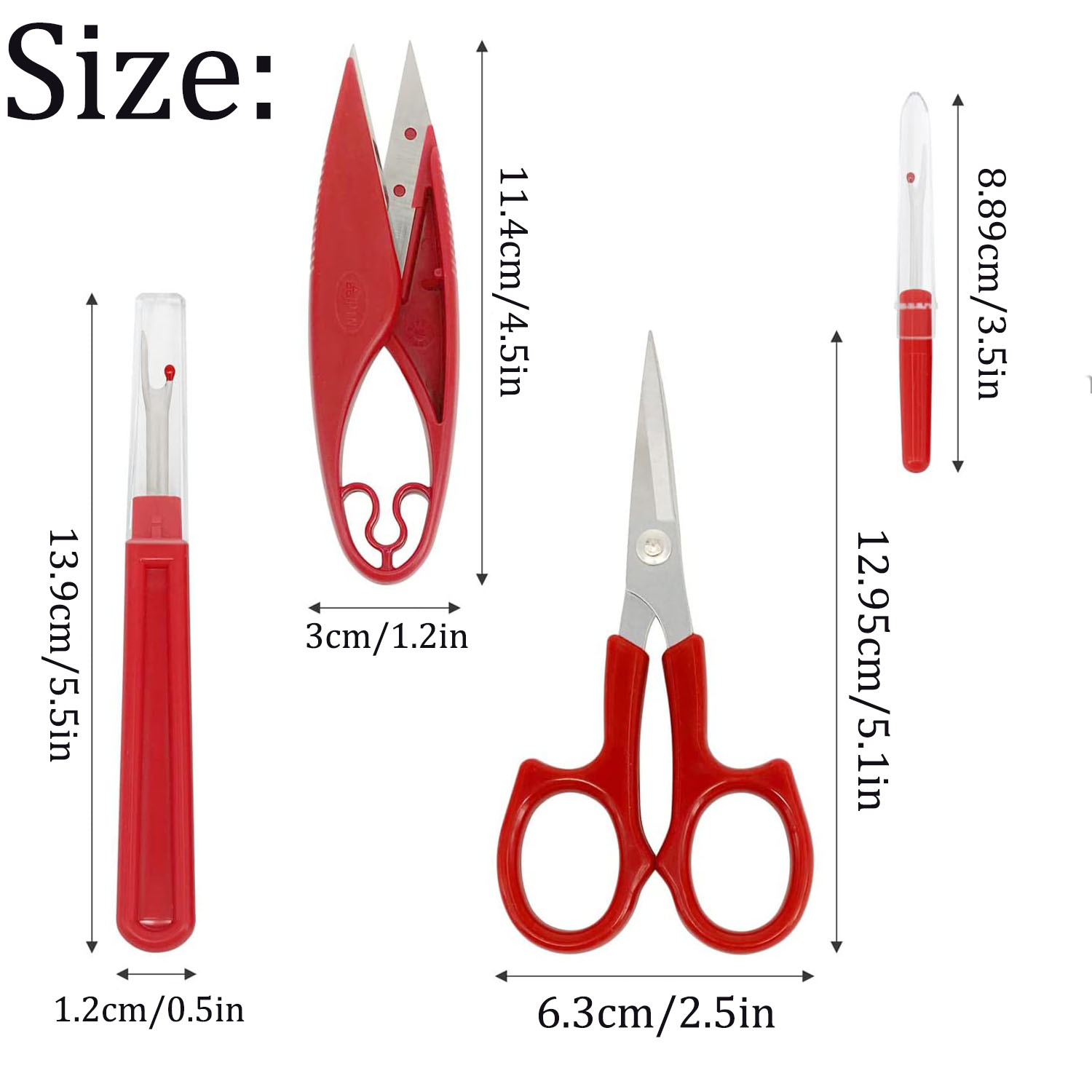 1/2/6Pcs Sewing Seam Ripper Ki - đánh giá và giá Sewing Gauge Ruler