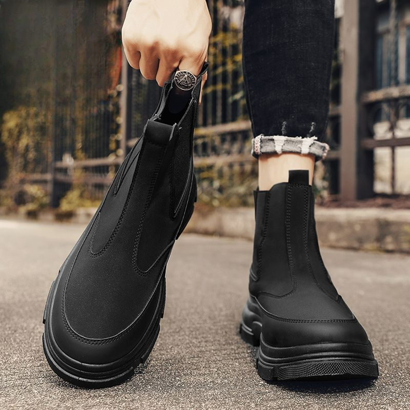 Men's High Cut Boots British S - đánh giá và giá Sewing Latex