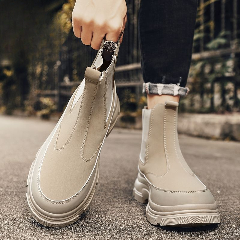 Men's High Cut Boots British S - đánh giá và giá Sewing Latex