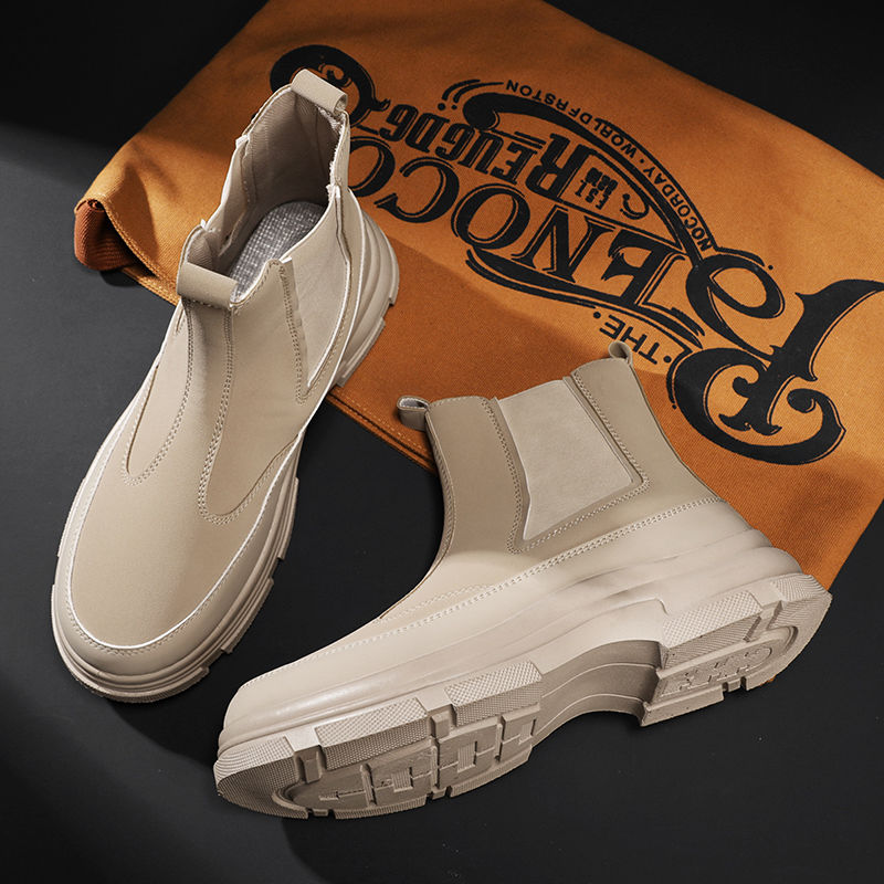 Men's High Cut Boots British S - đánh giá và giá Sewing Latex